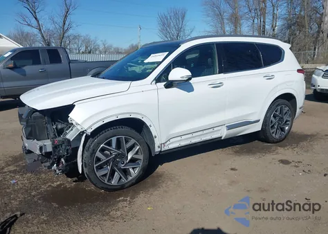 2023 Hyundai Santa Fe Calligraphy z USA, uszkodzony, nr VIN 5NMS54AL7PH490022